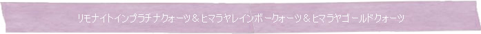 ◆リモナイトインプラチナクォーツ&ヒマラヤレインボークォーツ&ヒマラヤゴールドクォーツ◆Memory of Soul ブレスレット