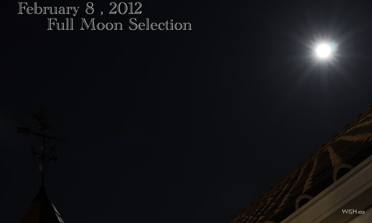 ◆2012年2月8日満月セレクション◆